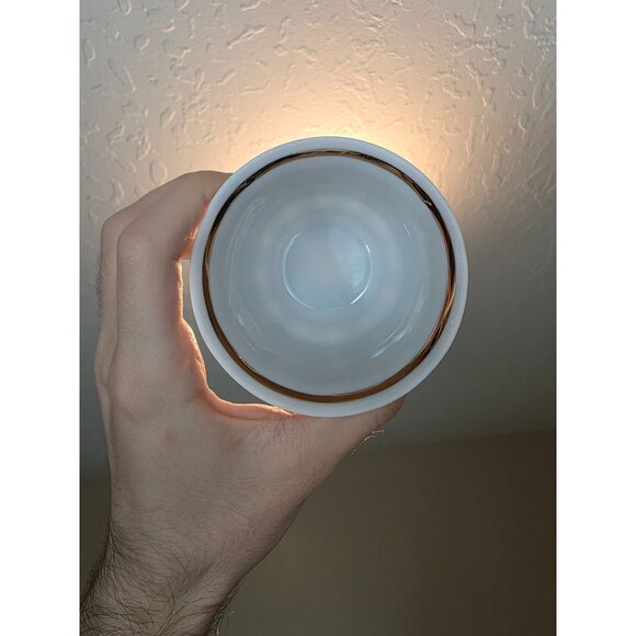 Wawel 56 Gold Rimmed Porcelain Teacup & Saucer Set - Picture 5 of 11